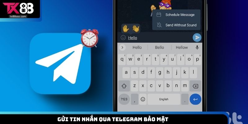 Gửi tin nhắn qua Telegram bảo mật
